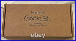 LONGABERGER Miniature Rose May Series Collectors Club Basket Combo NEW in Box