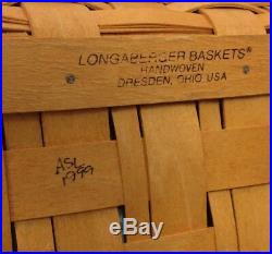 LONGABERGER POTTERY LONGABERGER Square Baking Dish Basket Liner Protector Set SR