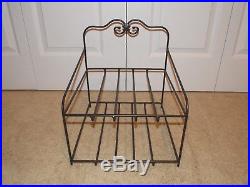 LONGABERGER Wrought Iron (PAPER TRAY STAND) + Classic Stain Basket Set