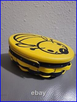 LONGABURGER SIGNED BUMBLEBEE BASKET WithLID AND LINERS