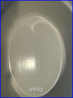 Large Rare Longaberger Basket With White Ceramic Oval Casserole Dish 14x10.5x6.5 Large Rare Longaberger Basket With White Ceramic Oval Casserole Dish 14x10.5x6.5