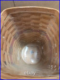 Longaberger 1990 All-American All-Around Basket Hostess set of 4 Vintage