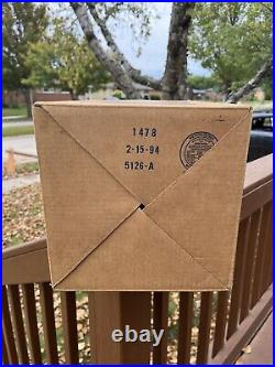 Longaberger 1994 JW Collection Umbrella Basket With Plastic Liner Original Box