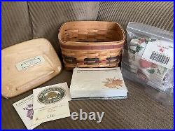 Longaberger 1994 shades of autumn recipe basket