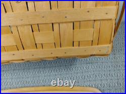 Longaberger 1996 Collectors Club Family Picnic Basket with Liner