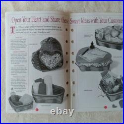 Longaberger 1999 (2 baskets) Love Treasures & Love Letters sets