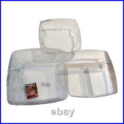 Longaberger 1999 Club Family Picnic Basket with3 Plastic Inserts XL 15 X 15 X 8 Longaberger 1999 Club Family Picnic Basket with3 Plastic Inserts XL 15 X 15 X 8