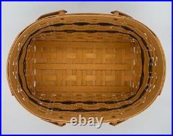 Longaberger 1999 Edition Traditions Collection Generosity Basket withLid & Liner