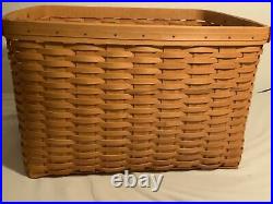 Longaberger 1999 Hostess File Basket 12769 Set