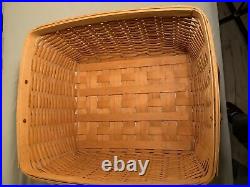 Longaberger 1999 Hostess File Basket 12769 Set