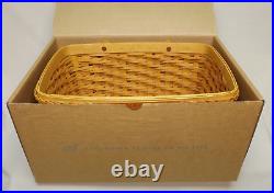 Longaberger 2000 Dave Longaberger Founder's Basket and Lid in Original Boxes