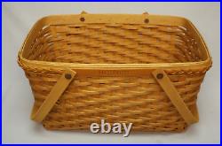 Longaberger 2000 Dave Longaberger Founder's Basket and Lid in Original Boxes