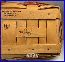 Longaberger 2000 Woven Memories Homestead Tour, Dave's Dreamers 6/19 Signed X4