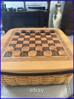 Longaberger 2001 Father's Day Checkerboard Basket