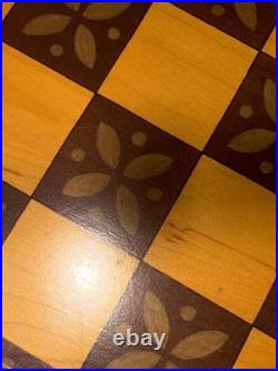 Longaberger 2001 Father's Day Checkerboard Game Basket+Liner+Insert+BONUSES