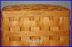 Longaberger 2001 Father's Day Large Game Checkers Basket with Checkers Set