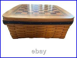 Longaberger 2001 Fathers Day Checker Board Basket