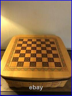 Longaberger 2001 Fathers Day Checkerboard Basket Set