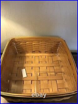 Longaberger 2001 Fathers Day Checkerboard Basket Set