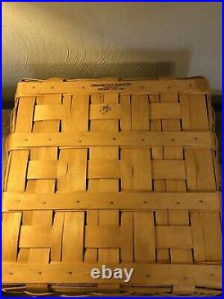 Longaberger 2001 Fathers Day Checkerboard Basket Set