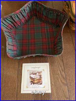 Longaberger 2001 Holiday Shining Star Baskets LOT with Iron Stands/accessories Longaberger 2001 Holiday Shining Star Baskets LOT with Iron Stands/accessories