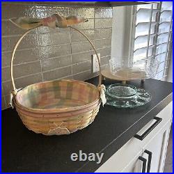 Longaberger 2001 Larger Easter Basket Combo