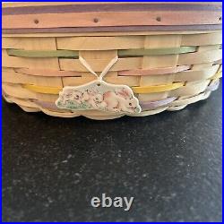 Longaberger 2001 Larger Easter Basket Combo