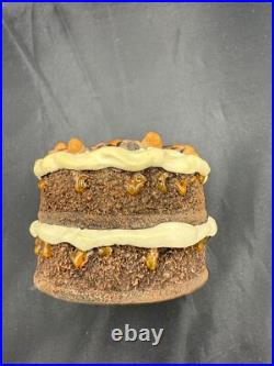 Longaberger 2002-2003 J W Miniature Cake Basket Riser Cake Liner Protector