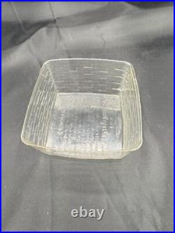 Longaberger 2002-2003 J W Miniature Cake Basket Riser Cake Liner Protector