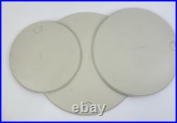 Longaberger 2002 Bowl Basket Set Of 3 Bowls 13 11 9 Serving Bowls with Lids