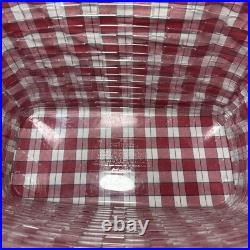 Longaberger 2002 Hostess All American Block Party Patriotic Basket Protect/Liner Longaberger 2002 Hostess All American Block Party Patriotic Basket Protect/Liner