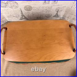Longaberger 2002 Treasures Basket, Lid, Liner, and Protectors 19 x 11.5 x 8.75
