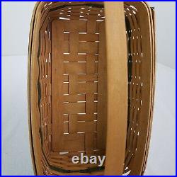 Longaberger 2003 Director Award Basket Green/Warm Brown Splint LIMITED NEW RARE