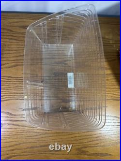Longaberger 2003 Large Desktop Basket+Protector+Dividers OFFICE ORGANIZE FILE