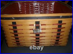 Longaberger 2003 PROUDLY AMERICAN SMALL WASH DAY Basket Liner & Protector