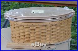 Longaberger 2004 Collector's Club FAMILY LEGACY Basket Set withProt & 2 LIDS BOXED