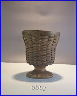 Longaberger 2004 Leadership Inaugural Vase Basket (Rare) with protector