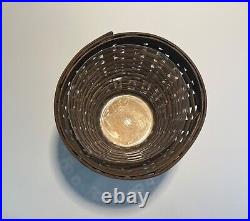 Longaberger 2004 Leadership Inaugural Vase Basket (Rare) with protector