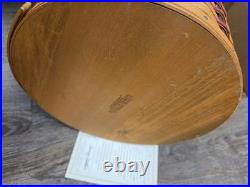Longaberger 2004 Proudly American Serving Solutions Basket Lidded Ice Bucket