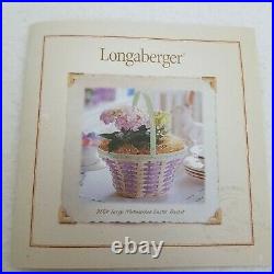 Longaberger 2004 White Washed Easter Basket Set18th EditionSold Feb 2004 only