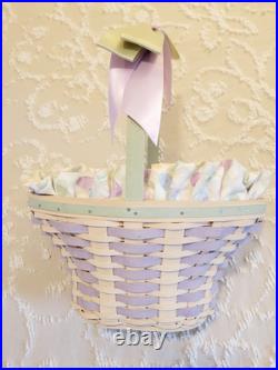 Longaberger 2004 White Washed Easter Basket Set18th Edition Sold Feb 2004 only Longaberger 2004 White Washed Easter Basket Set18th Edition Sold Feb 2004 only