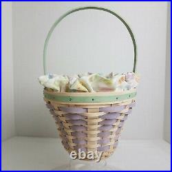Longaberger 2004 Whitewashed Easter Basket Set18TH EDITIONEASTER EGG DECORNEW