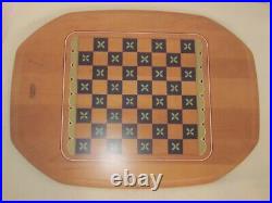 Longaberger 2005 ALL IN ONE GAME Basket Set Chess Checkers Backgammon