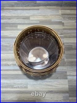 Longaberger 2005 Basket Red Wood LARGE 8wide X7 Tall