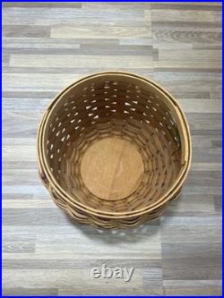 Longaberger 2005 Basket Red Wood LARGE 8wide X7 Tall