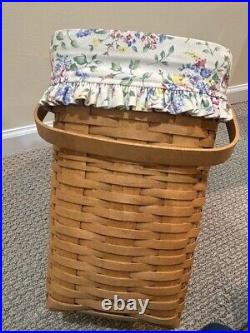 Longaberger 2005 Odds and Ends Stairstep/ Step It Up Basket Set Liner & Insert