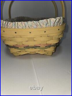 Longaberger 2005 Sunwashed Easter Basket