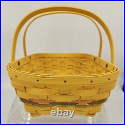 Longaberger 2005 Sunwashed Easter Basket Protector Liner 19th Edition NOS SPRING