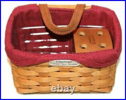 Longaberger 2006 Hostess Appreciation Basket with Liner, Protector Pencil Holder