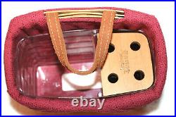Longaberger 2006 Hostess Appreciation Basket with Liner, Protector Pencil Holder